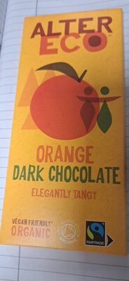 Orange dark chocolate — pack